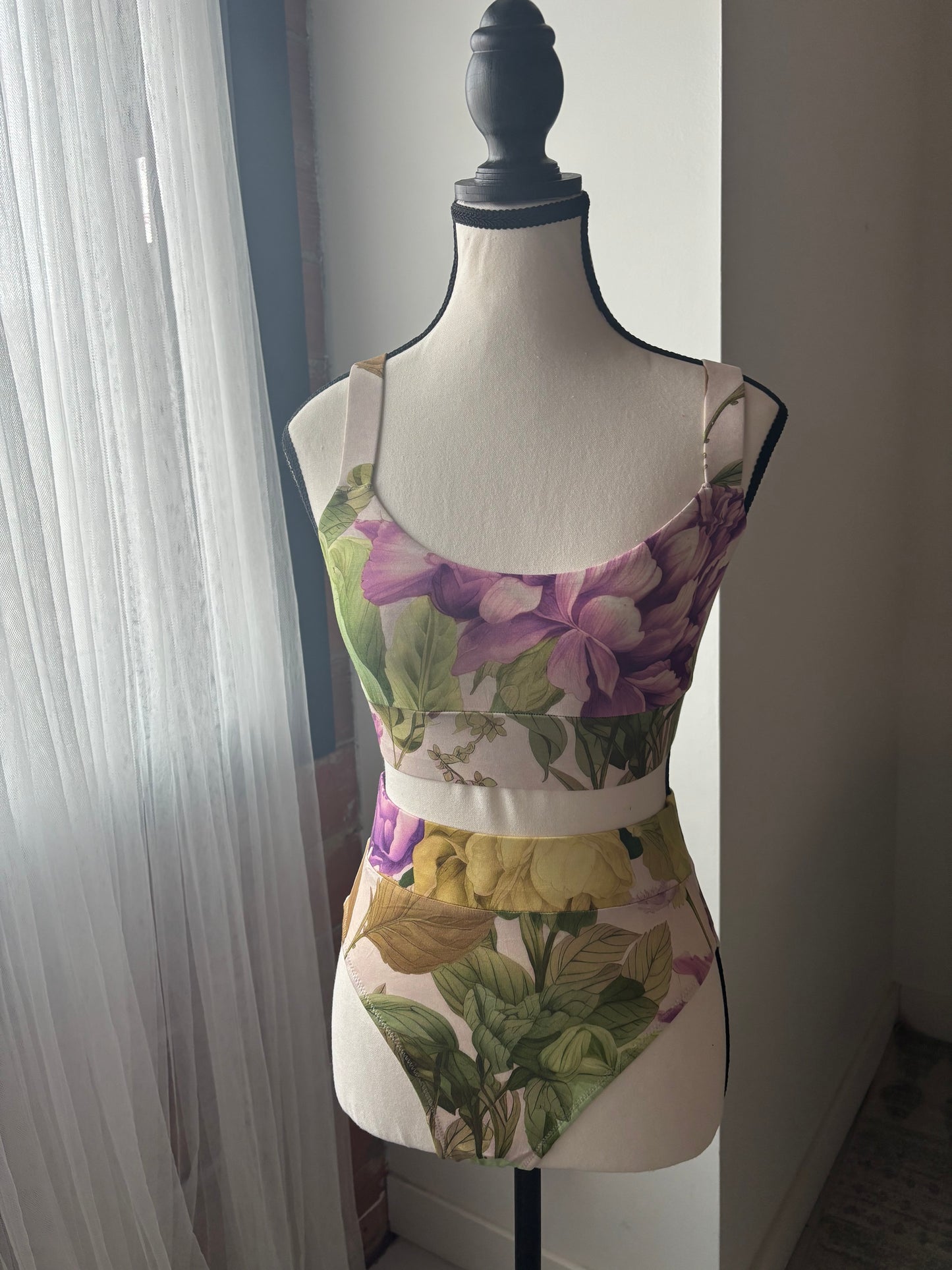 Spring Garden Bralette & Brief Set - S left