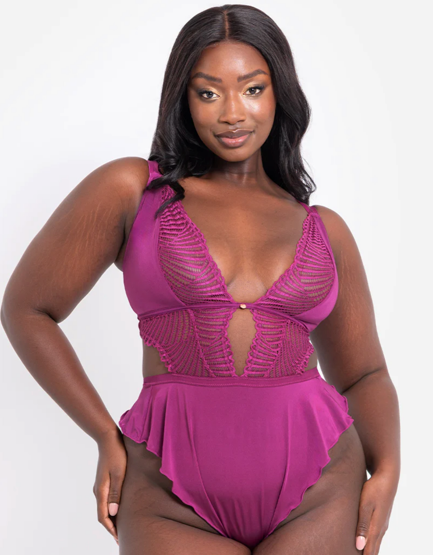 After Hours Teddy - Orchid - S & M Left