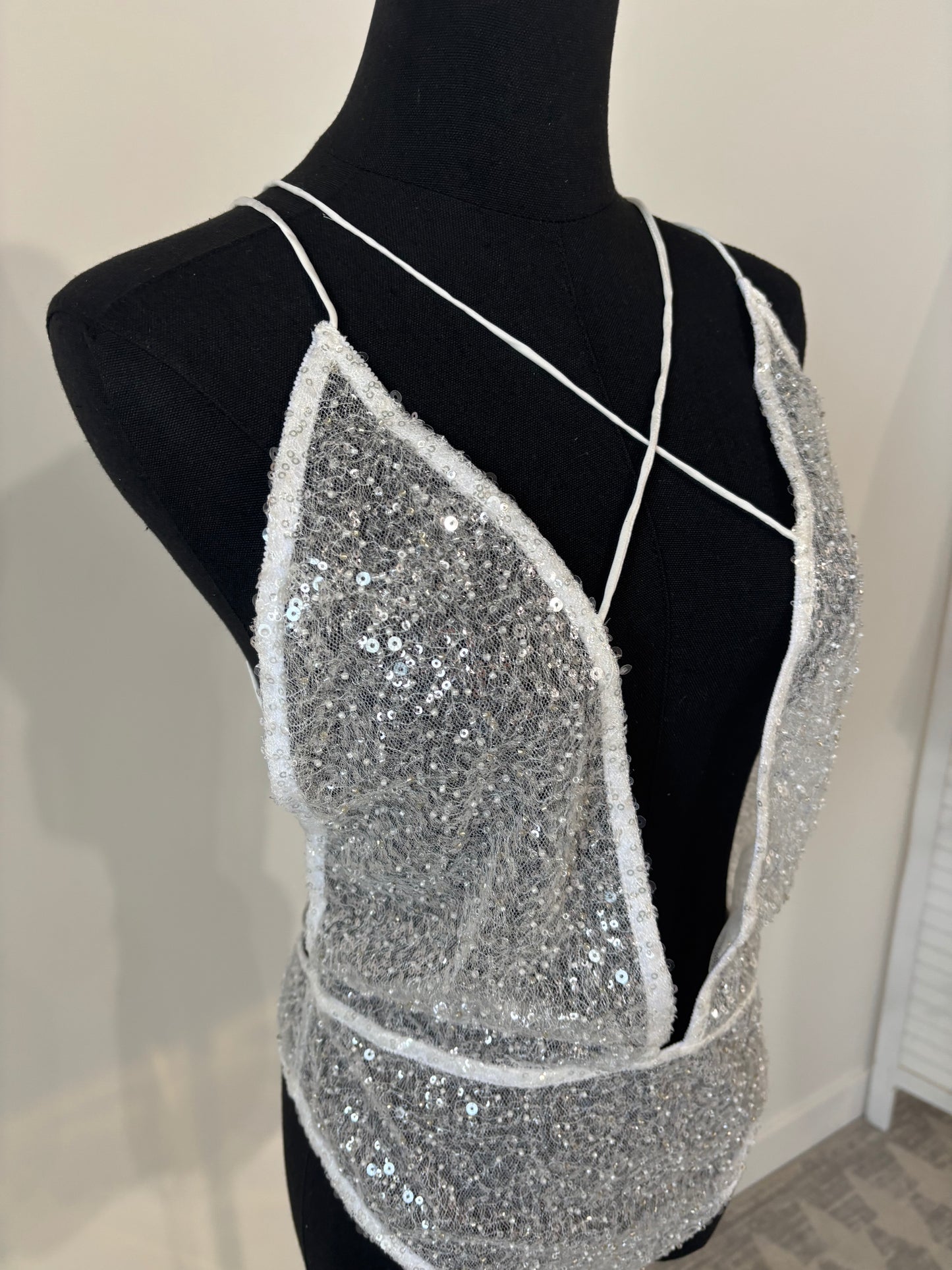 Sienna Bridal Bodysuit - XS left