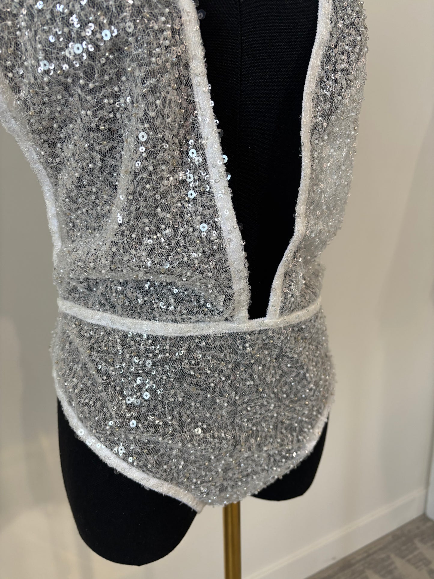 Sienna Bridal Bodysuit - XS left