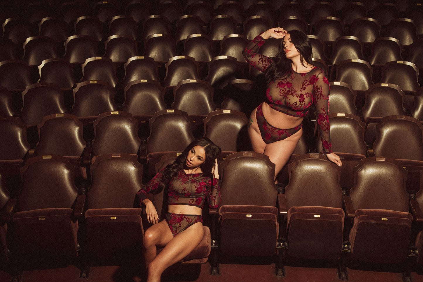 Boysenberry Burnout Crop Top