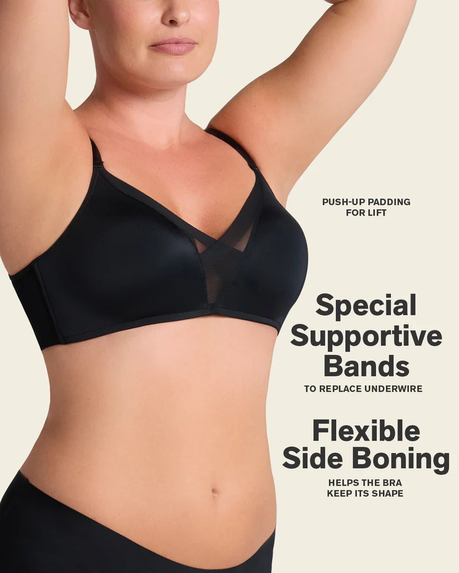 Leonisa Wireless Push Up Bra
