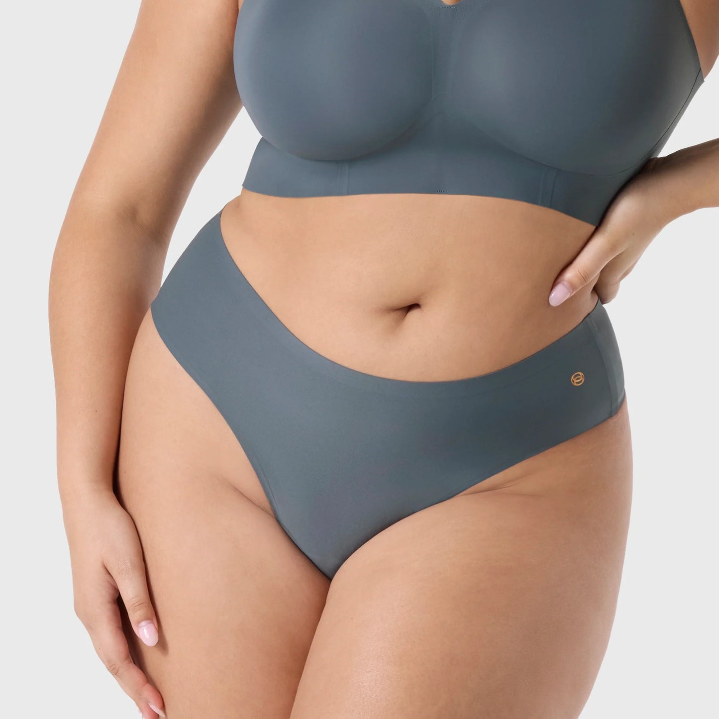 High Waisted Thong by Evelyn & Bobbie - Multiple Colours