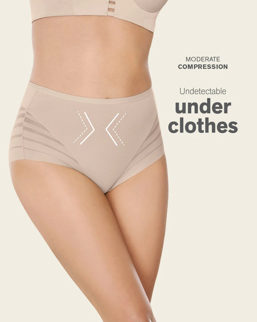 Lace Stripe Classic Shaper Panty