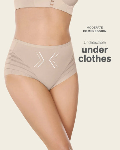 Lace Stripe Classic Shaper Panty
