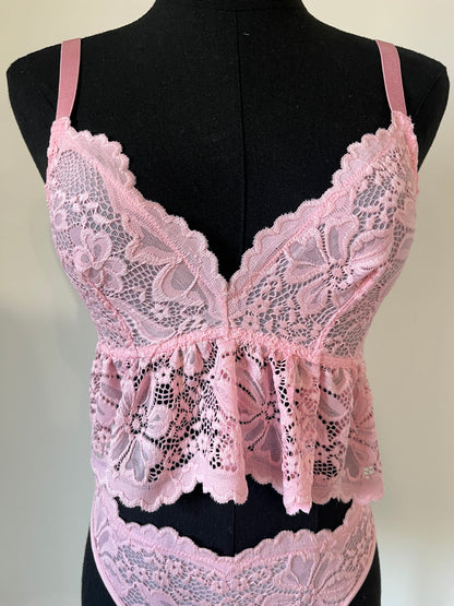 Loretta Ruffle Bralette Set