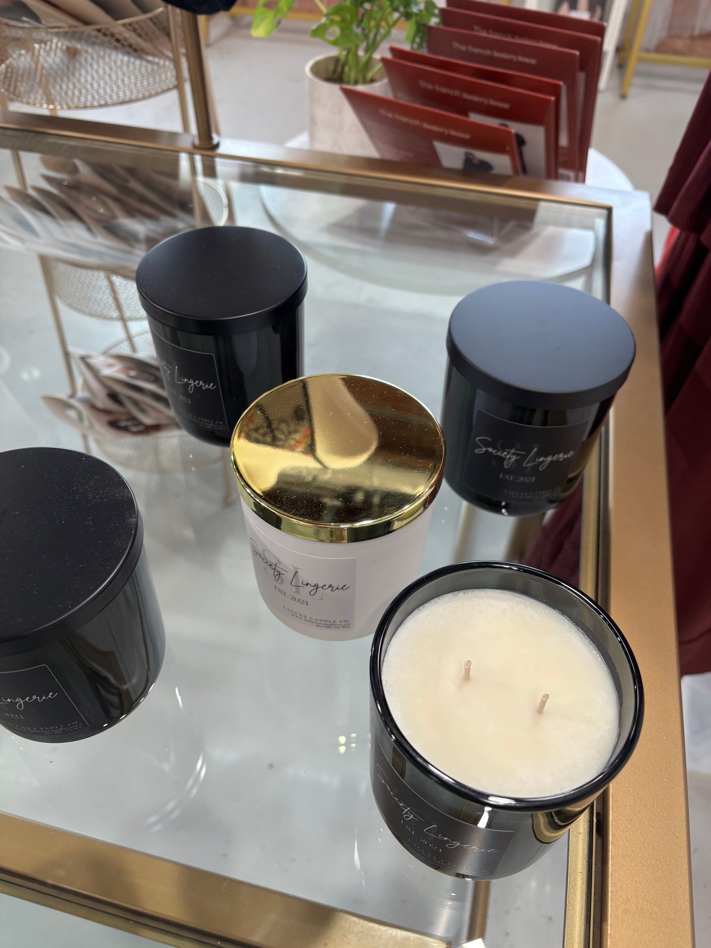 Society Lingerie Candle by Laluxx Candle Co