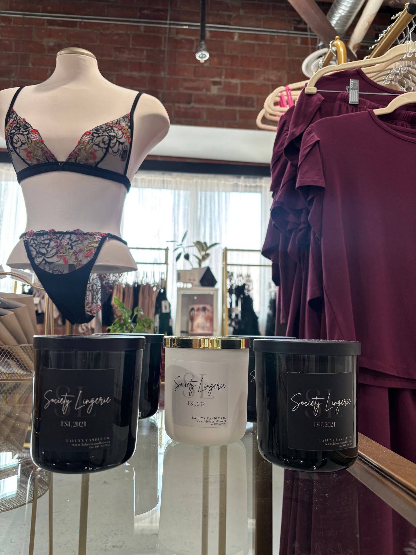 Society Lingerie Candle by Laluxx Candle Co