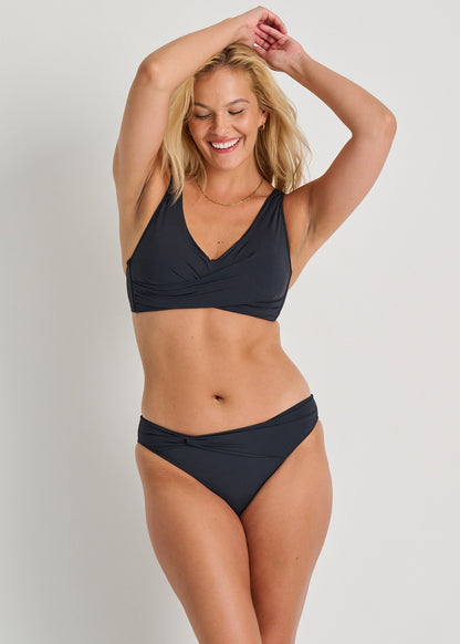 Wrap Full Cup Crop Top