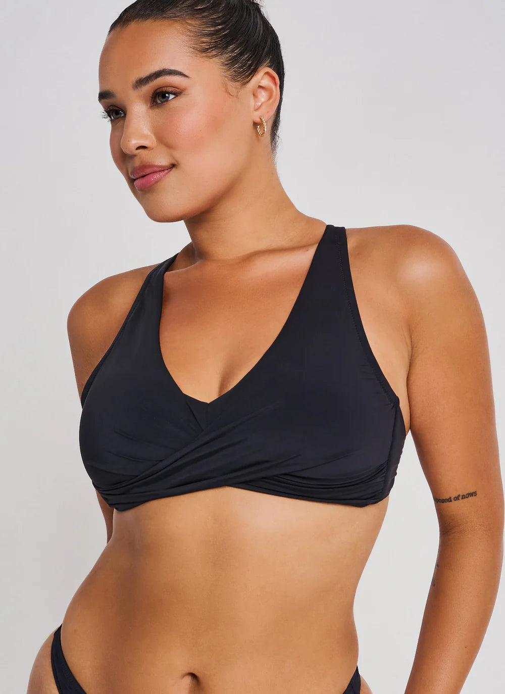 Wrap Full Cup Crop Top