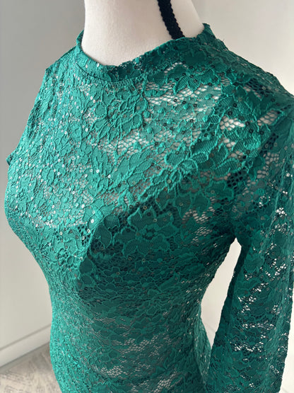 Emerald City Sequin Lace Maxi