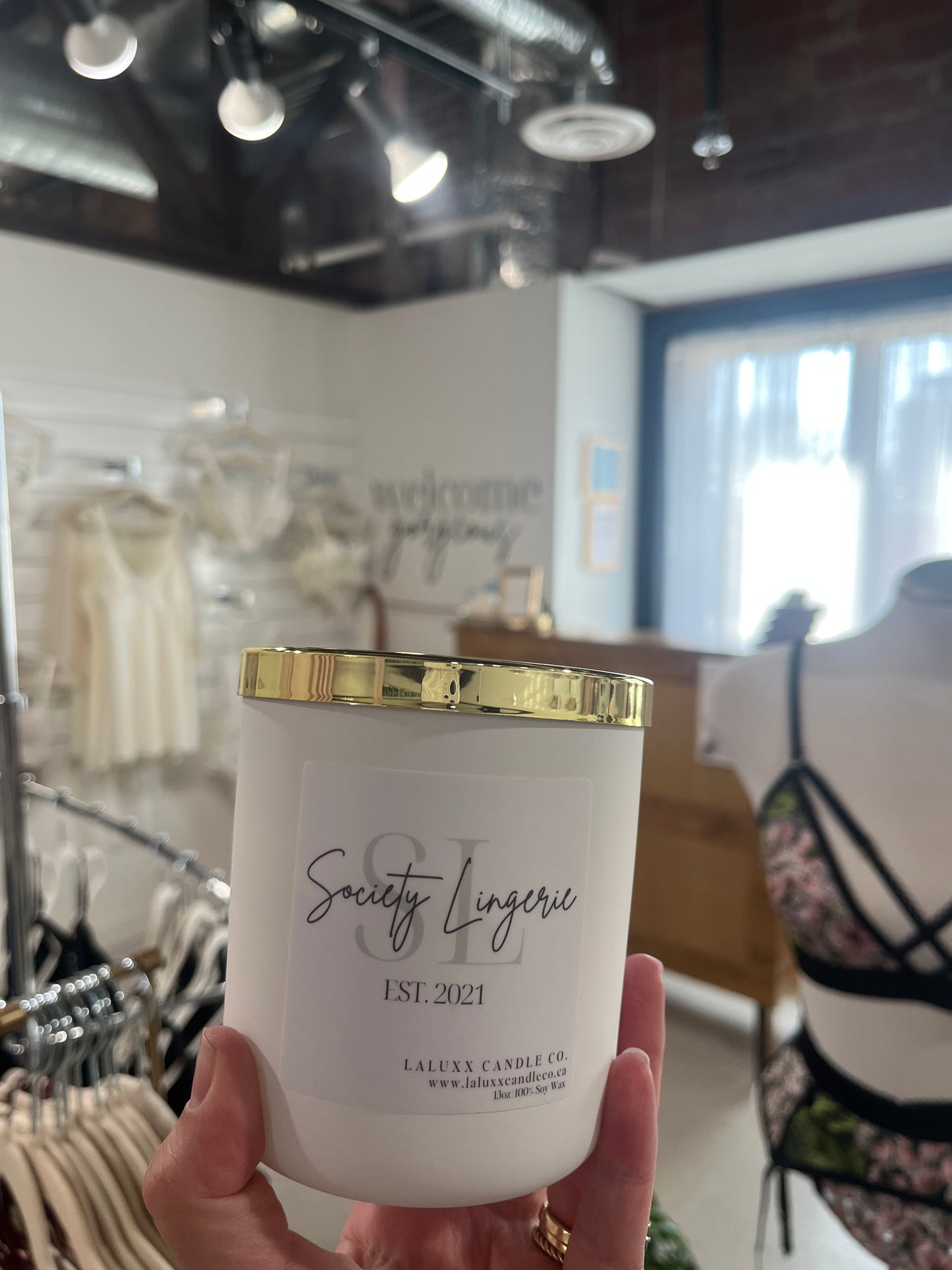 Society Lingerie Candle by Laluxx Candle Co
