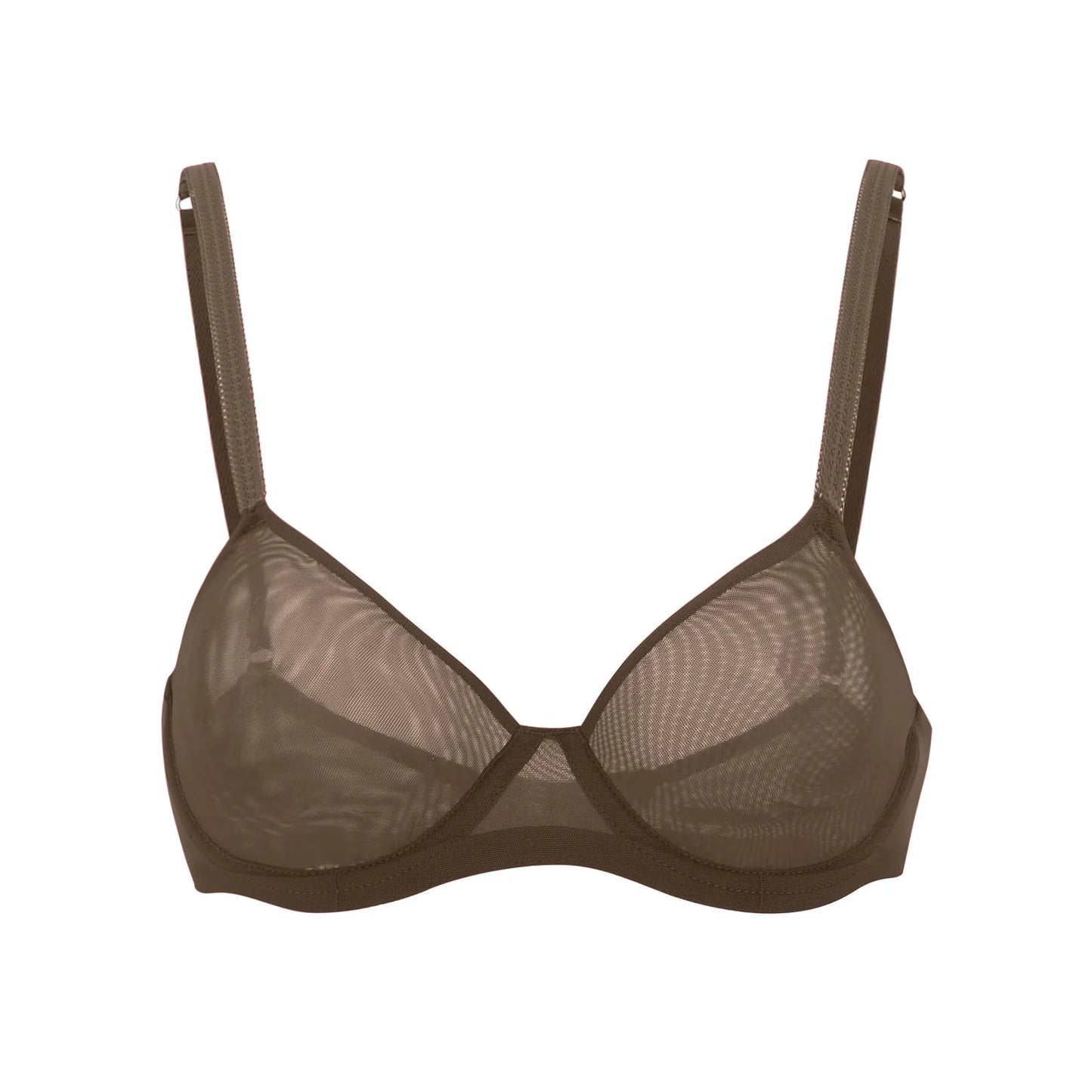 Julie Sheer Mesh Molded Cup Underwire Bra - NOHO