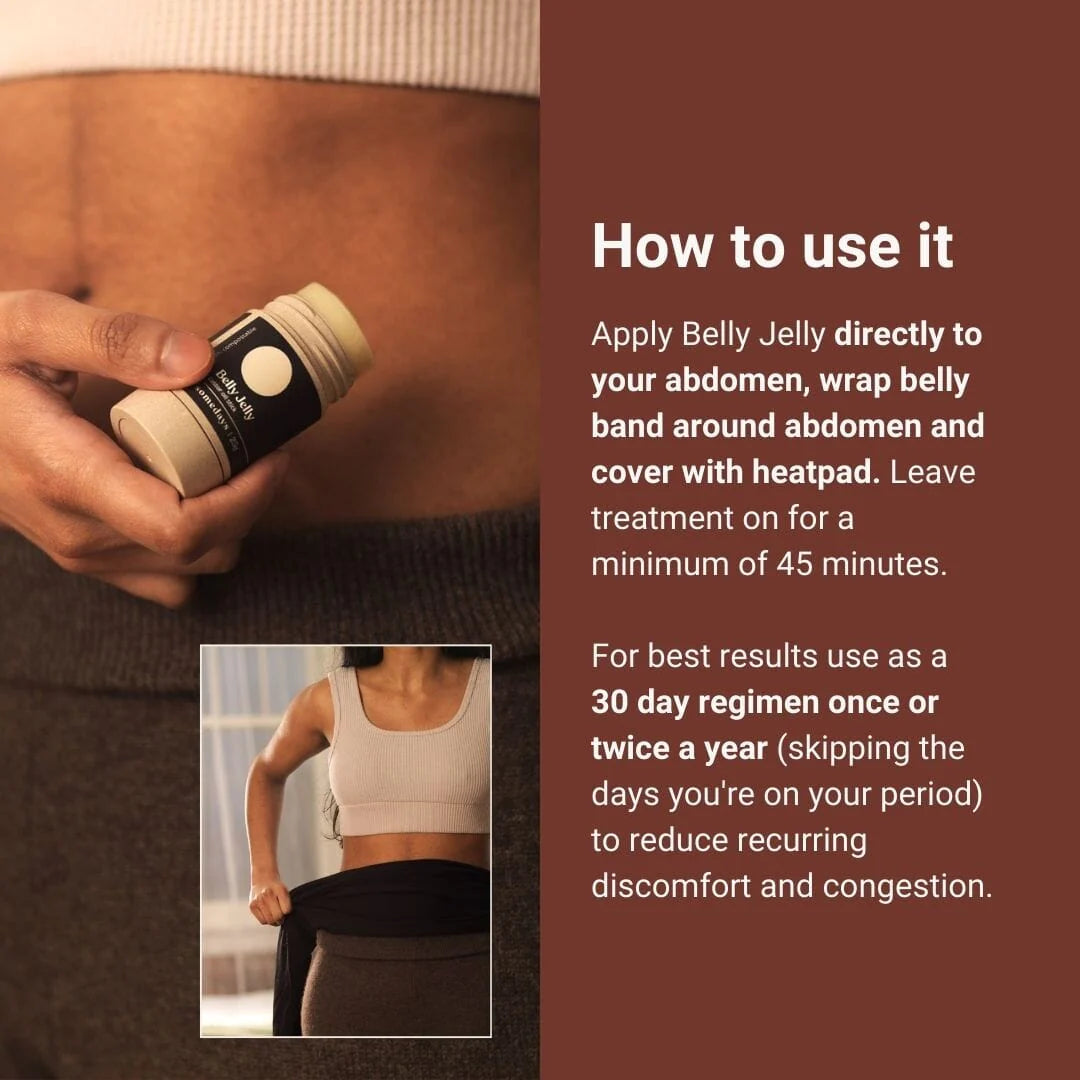 Mess-free Castor oil set