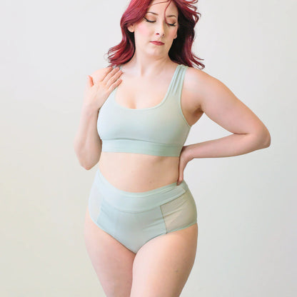 Freya High Waist with Mesh - Regular Leakproof Protection