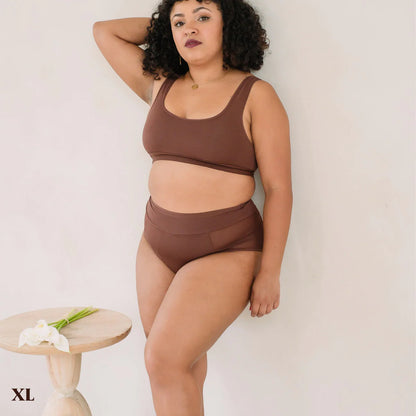 Freya High Waist with Mesh - Super Leakproof Protection