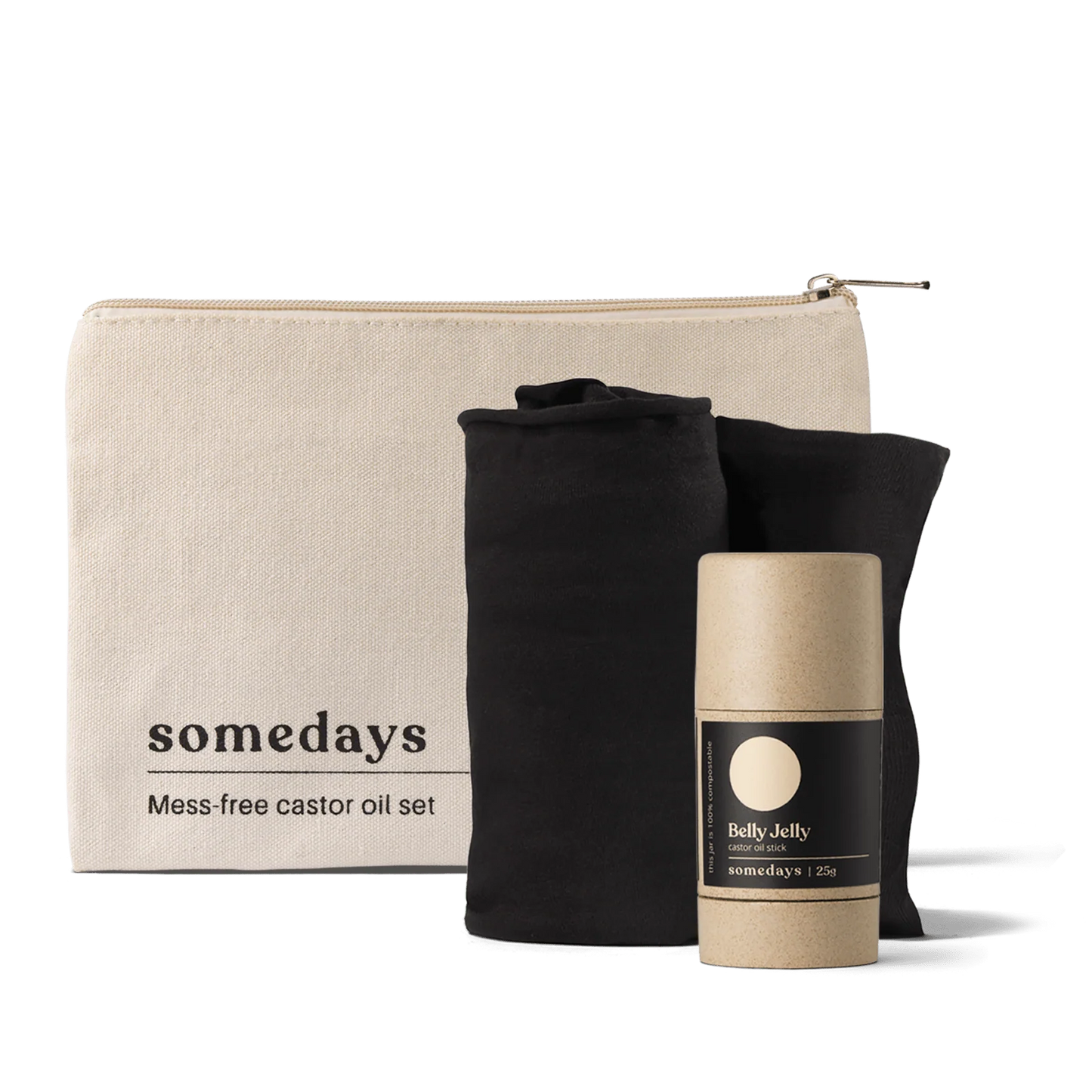 Mess-free Castor oil set