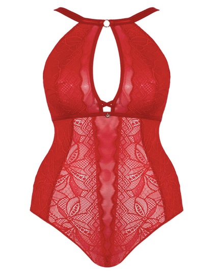 Opulence Bodysuit - Ruby Red - 1 S left! *last one*