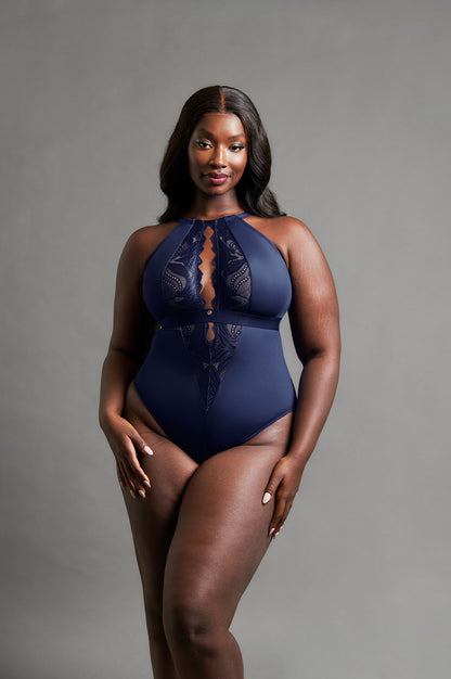 Indulgence Bodysuit - Midnight Navy