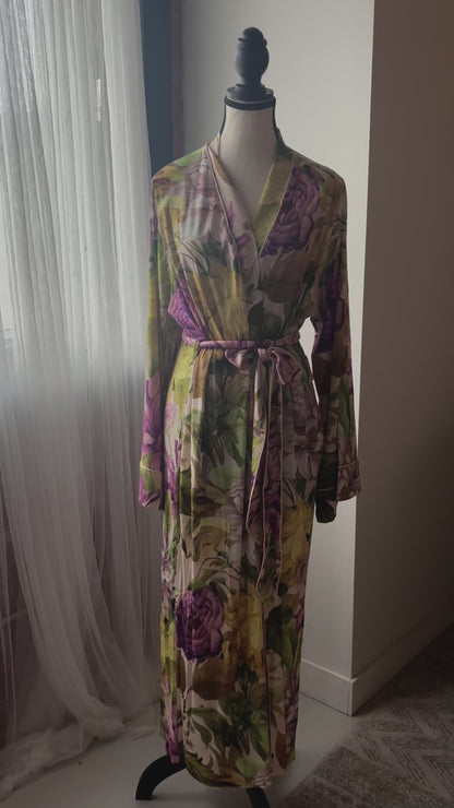 Spring Garden Maxi Robe